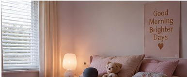 Bedroom morning routine