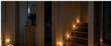 Subtle night lighting